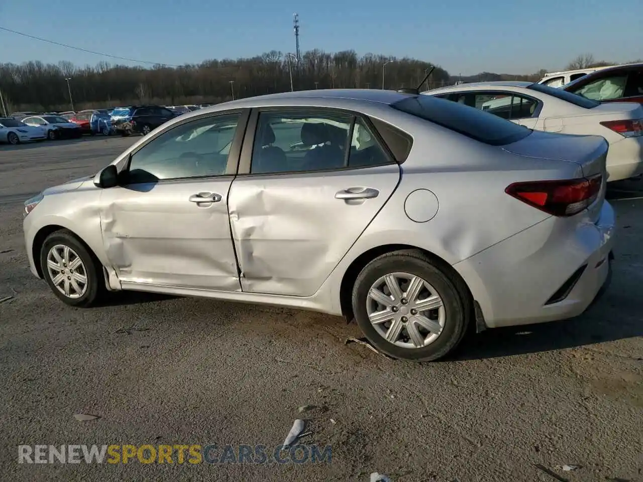 2 Photograph of a damaged car 3KPA24AD3NE463594 KIA RIO 2022