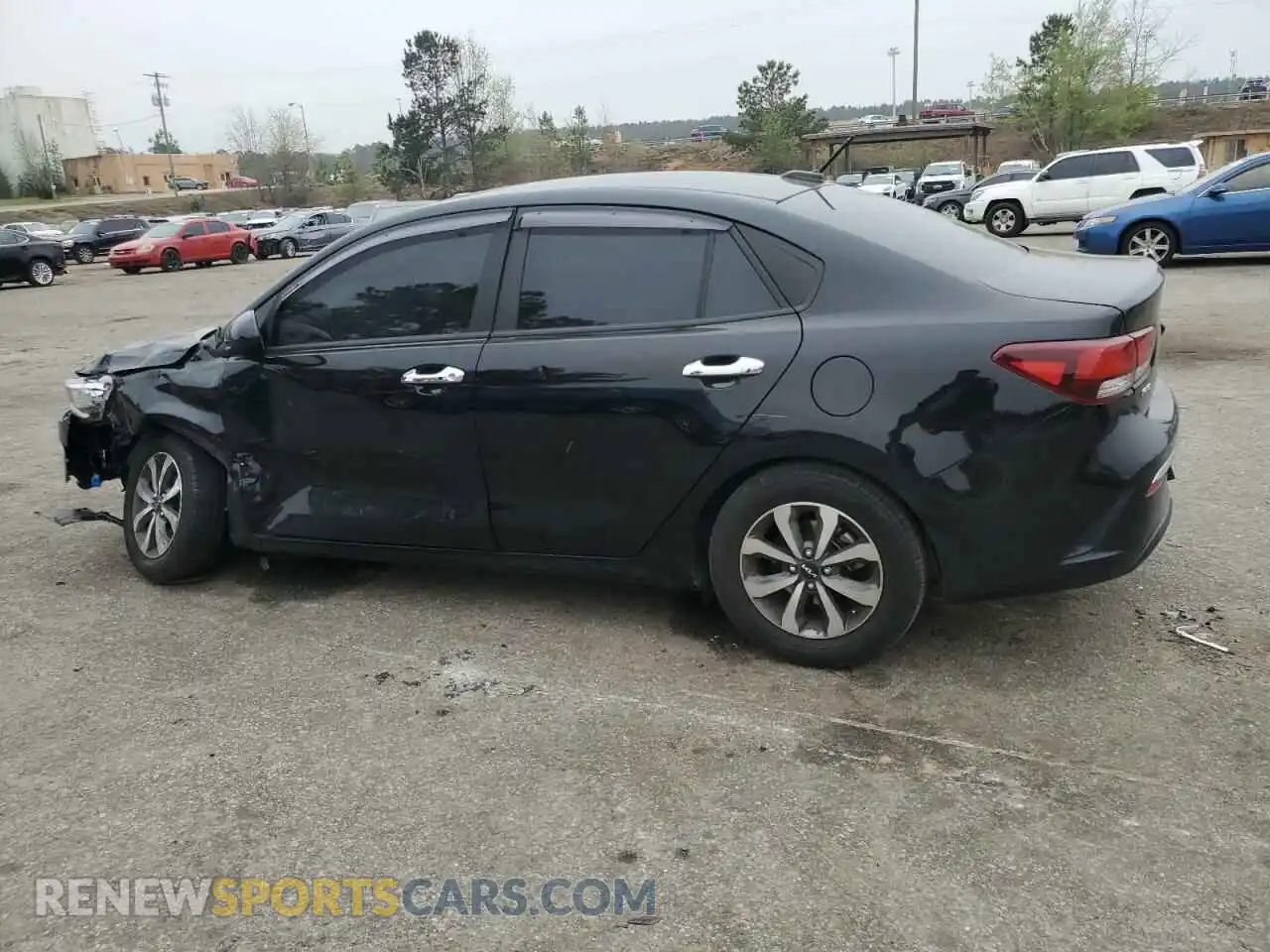 2 Photograph of a damaged car 3KPA24AD3NE476149 KIA RIO 2022
