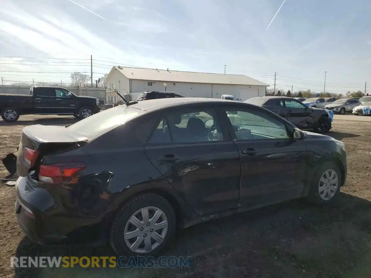 3 Photograph of a damaged car 3KPA24AD3NE501857 KIA RIO 2022