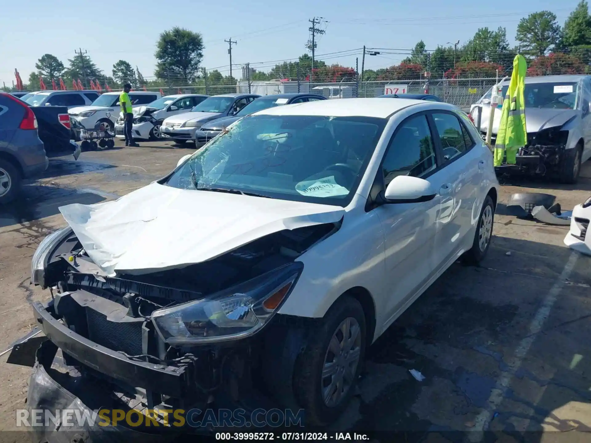 2 Фотография поврежденного автомобиля 3KPA25AD0NE466667 KIA RIO 2022