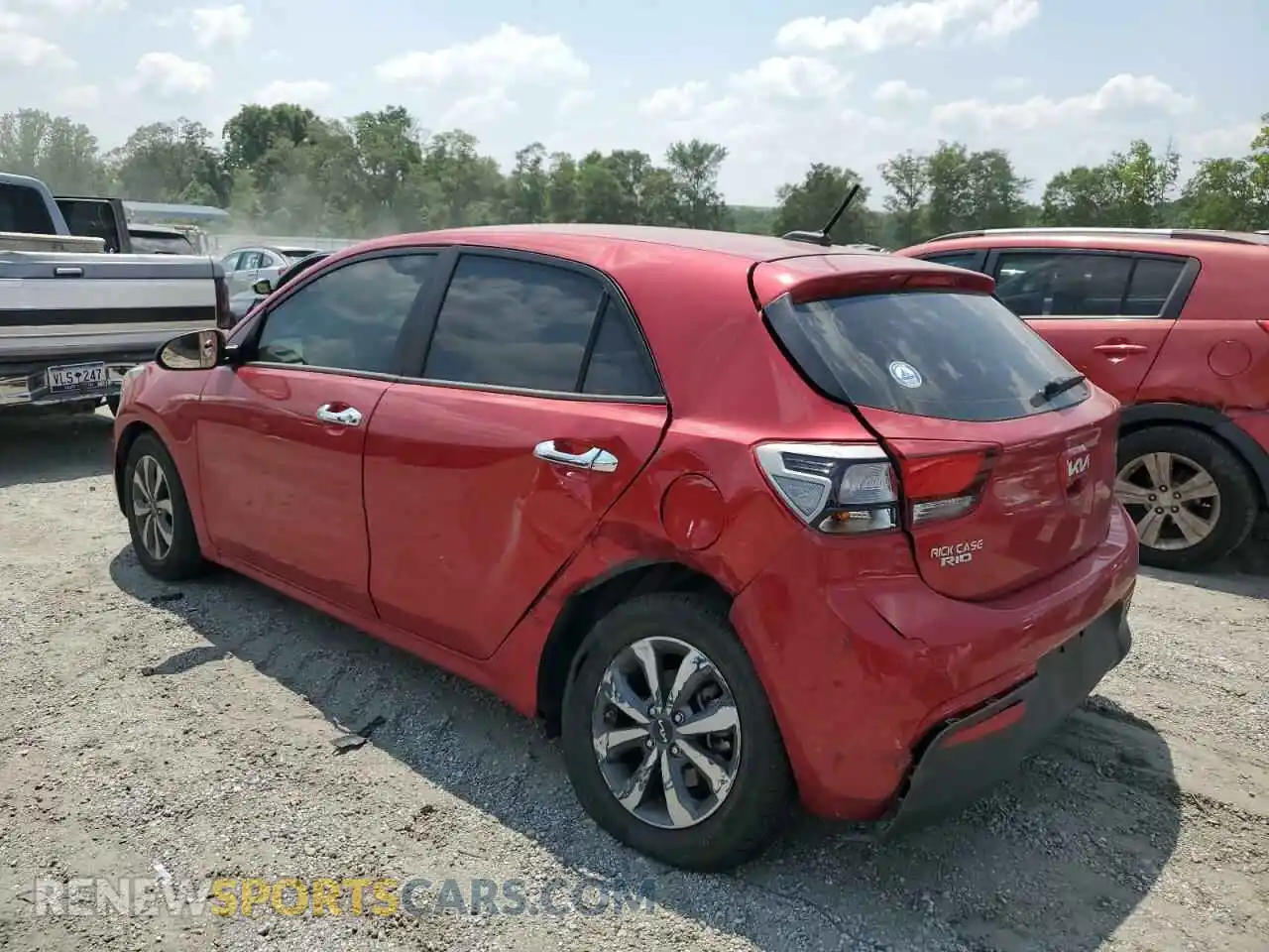 2 Фотография поврежденного автомобиля 3KPA25ADXNE472993 KIA RIO 2022