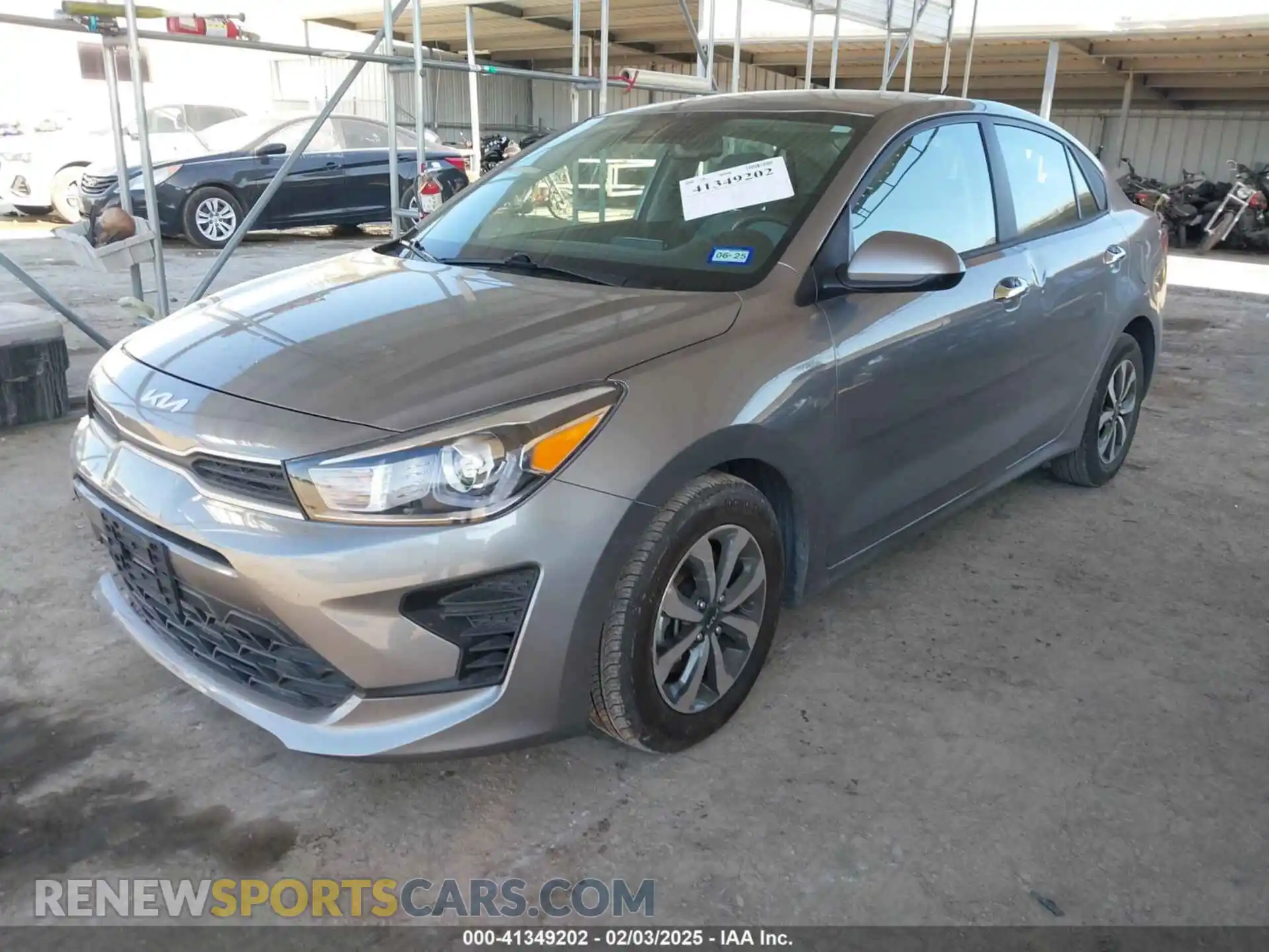 2 Photograph of a damaged car 3KPA24AD1PE579816 KIA RIO 2023