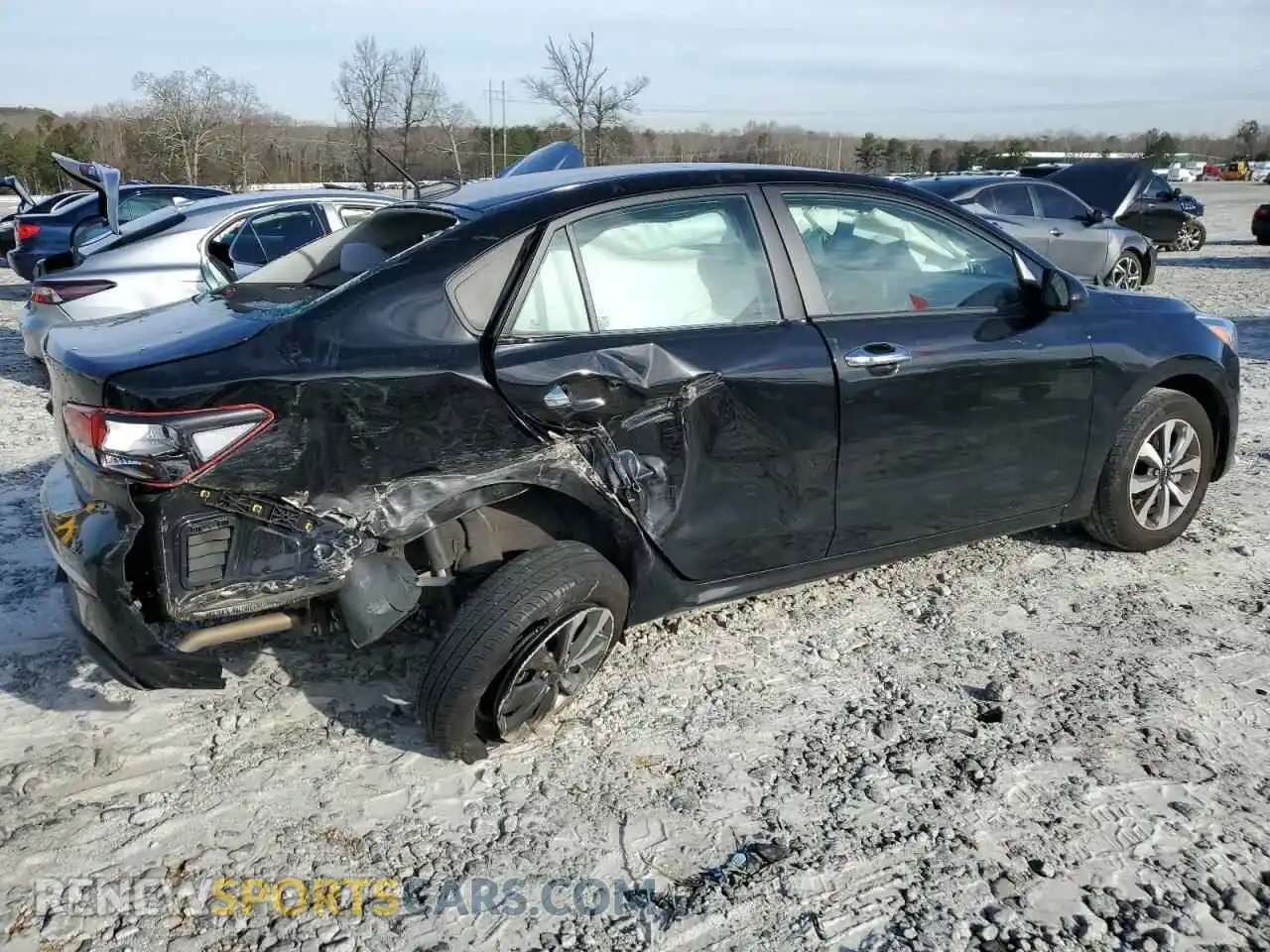3 Фотография поврежденного автомобиля 3KPA24AD1PE590234 KIA RIO 2023