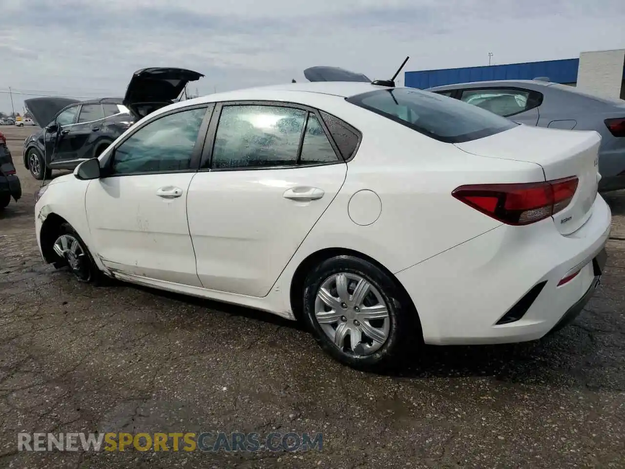 2 Photograph of a damaged car 3KPA24AD1PE618484 KIA RIO 2023
