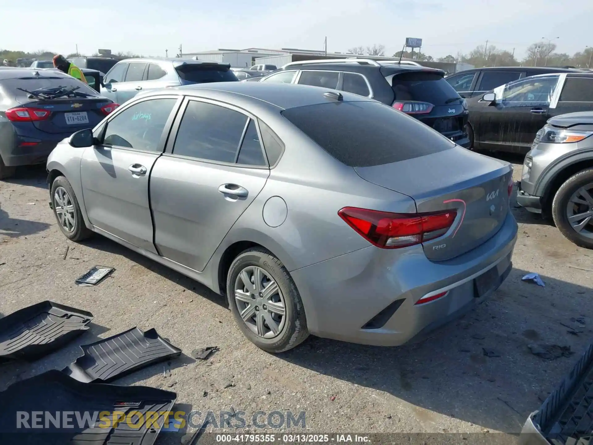3 Photograph of a damaged car 3KPA24AD2PE539471 KIA RIO 2023