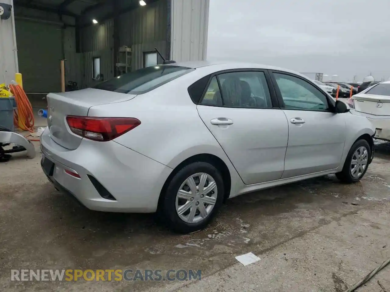 3 Photograph of a damaged car 3KPA24AD2PE600513 KIA RIO 2023
