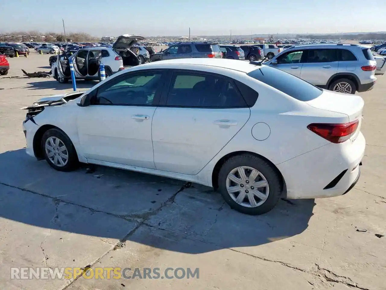 2 Photograph of a damaged car 3KPA24AD3PE606207 KIA RIO 2023