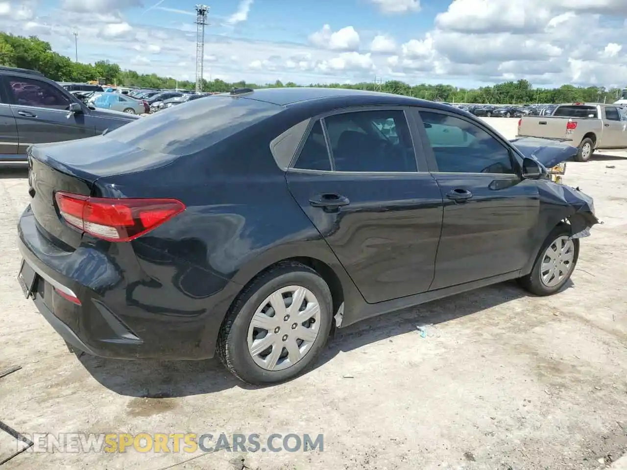 3 Фотография поврежденного автомобиля 3KPA24AD5PE548259 KIA RIO 2023