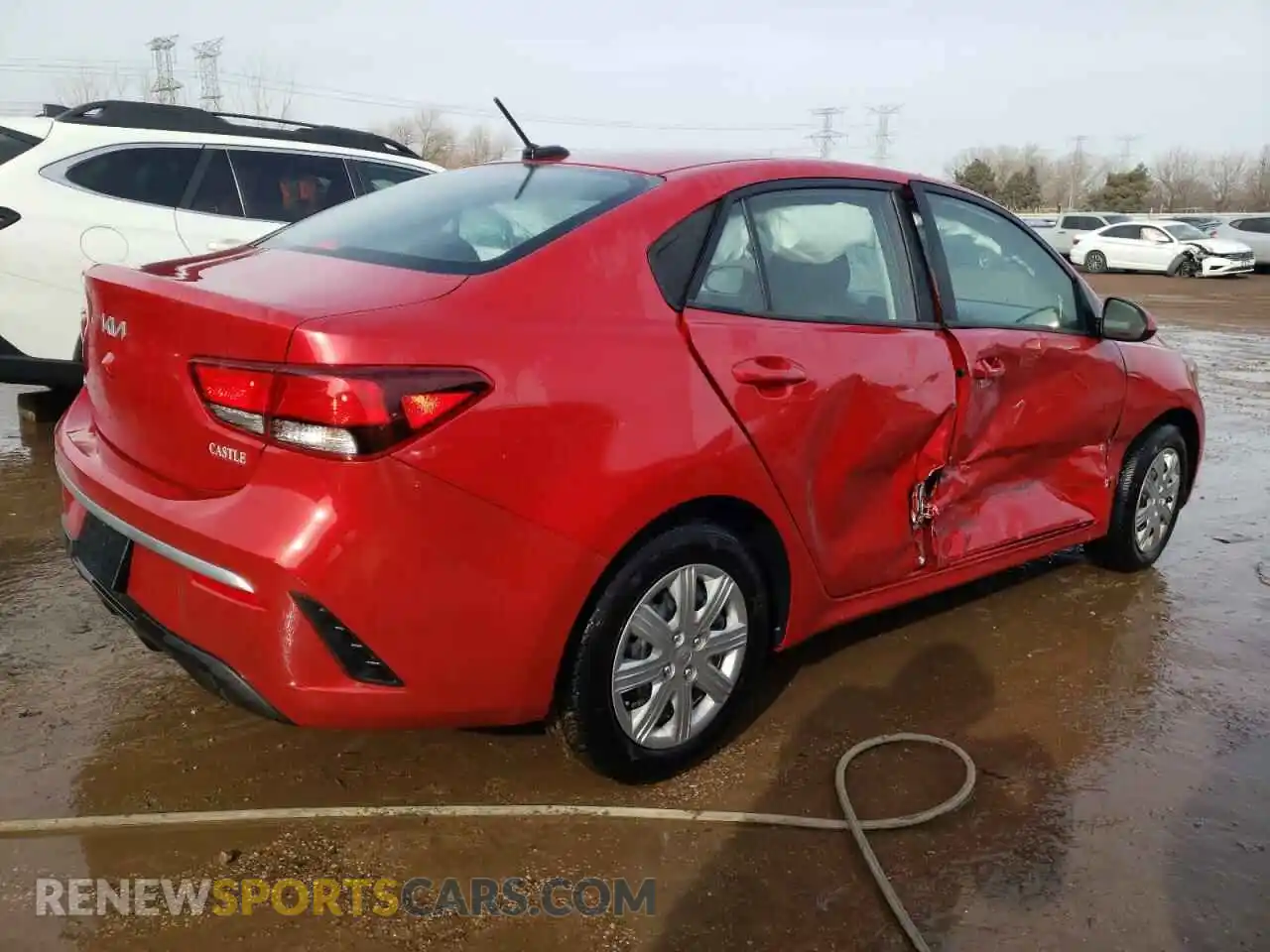 3 Photograph of a damaged car 3KPA24AD5PE600487 KIA RIO 2023