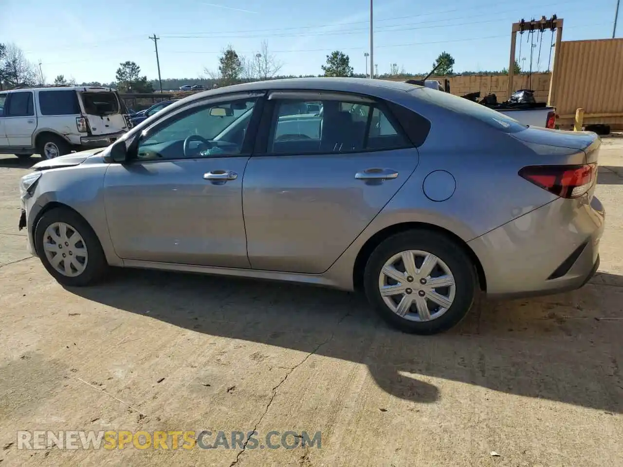 2 Photograph of a damaged car 3KPA24AD6PE572943 KIA RIO 2023
