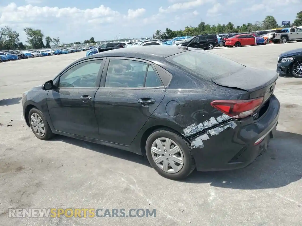 2 Photograph of a damaged car 3KPA24AD7PE533844 KIA RIO 2023