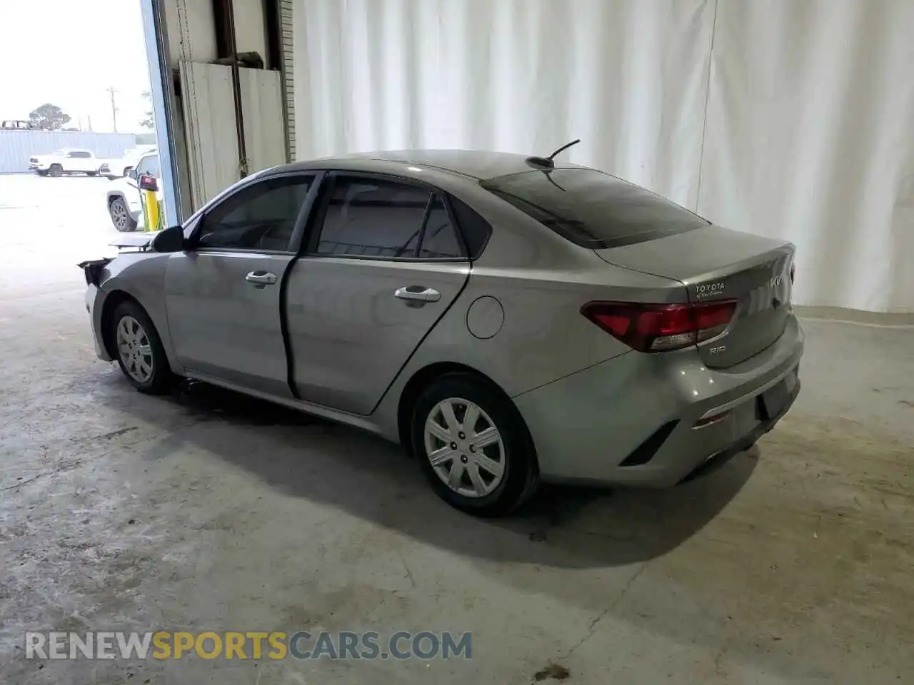 2 Photograph of a damaged car 3KPA24AD7PE568075 KIA RIO 2023
