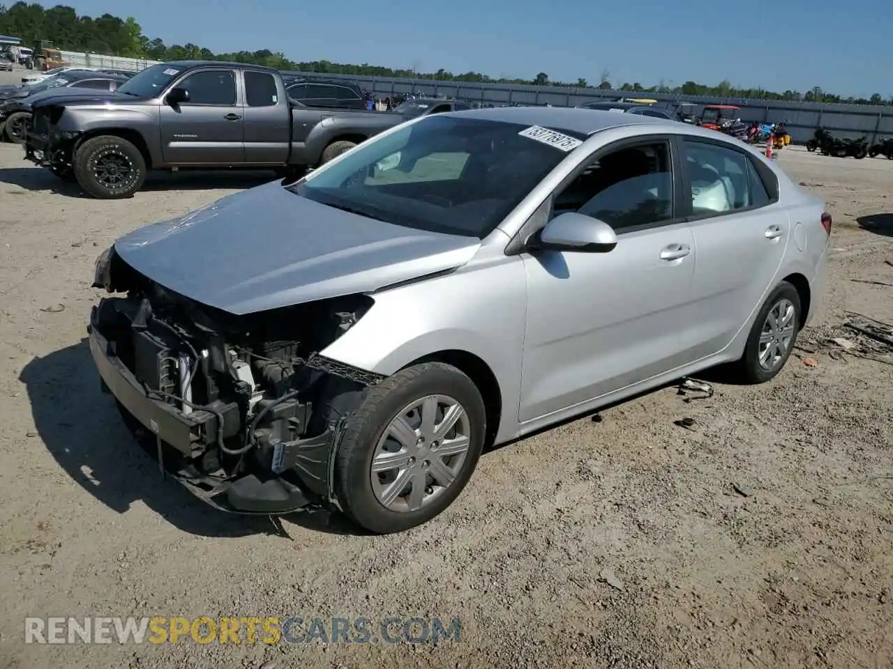 1 Фотография поврежденного автомобиля 3KPA24AD8PE551365 KIA RIO 2023