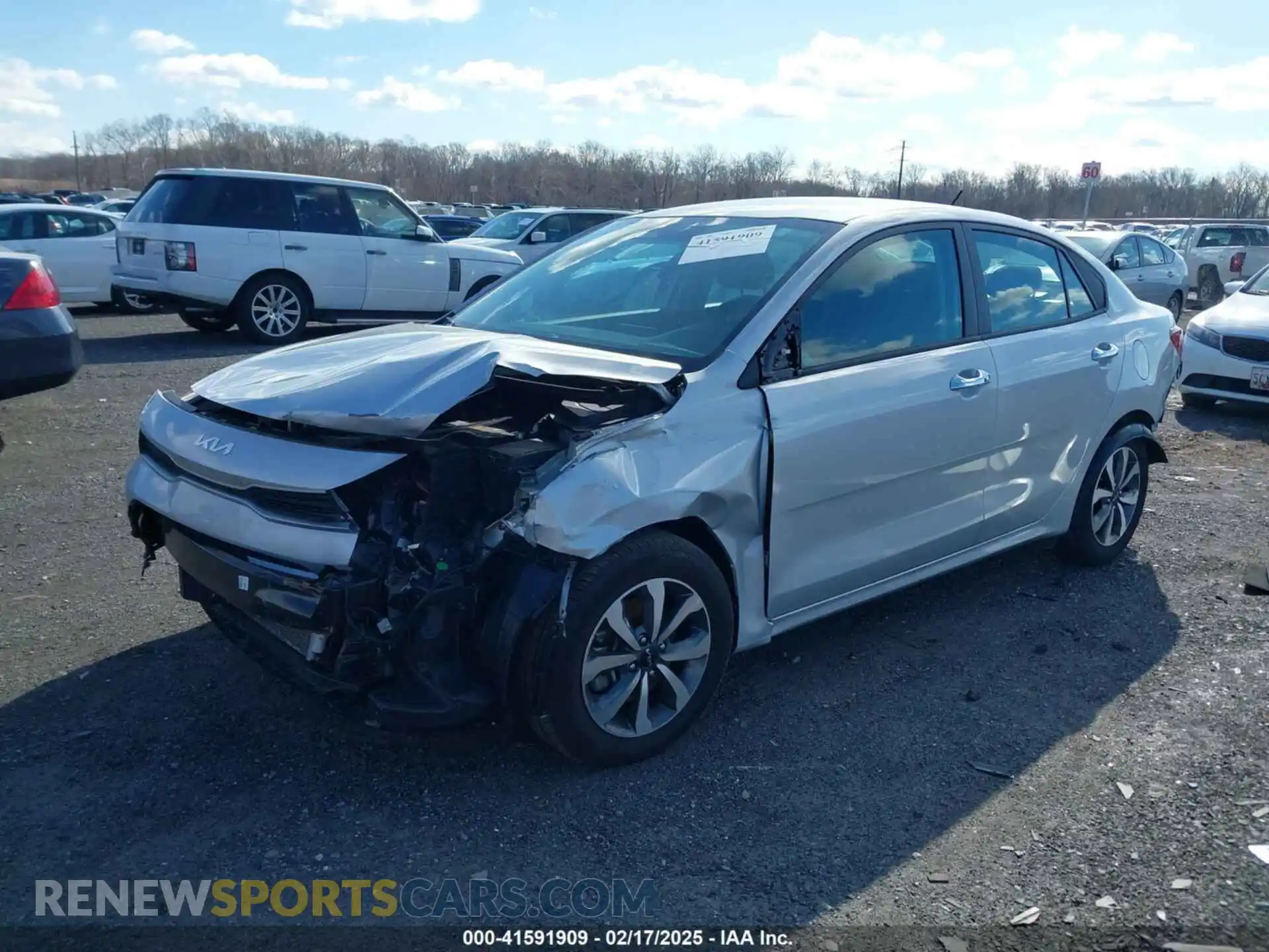 2 Photograph of a damaged car 3KPA24ADXPE585372 KIA RIO 2023