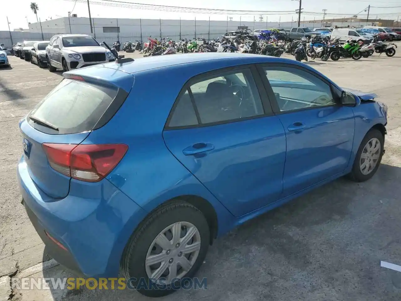 3 Photograph of a damaged car 3KPA25AD1PE539693 KIA RIO 2023