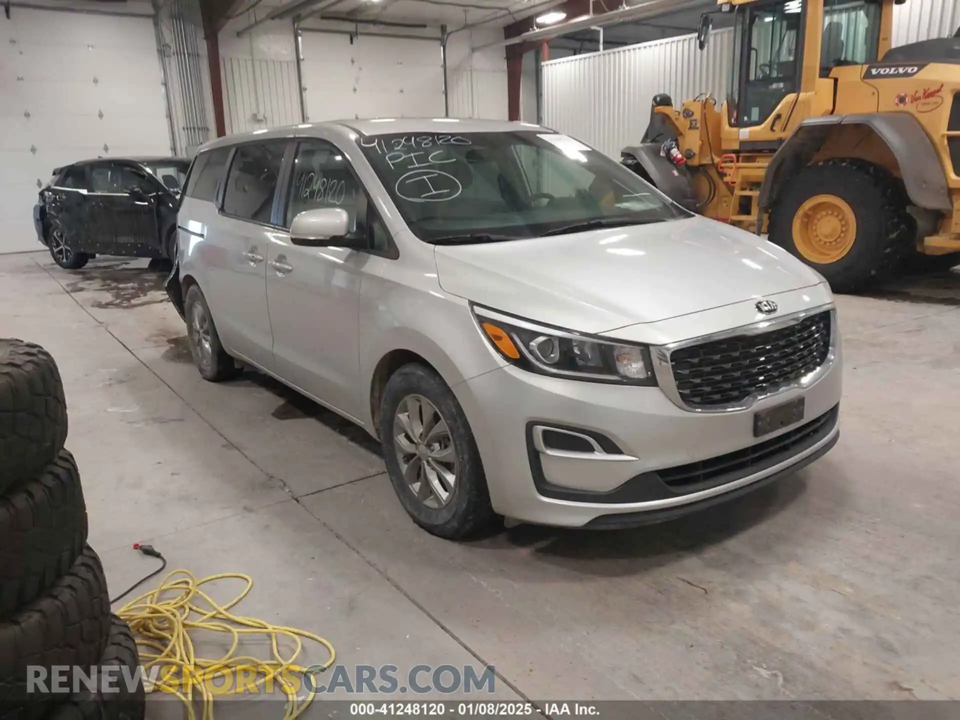 1 fotografías del automóvil dañado KNDMB5C18M6673537 KIA SEDONA 2021