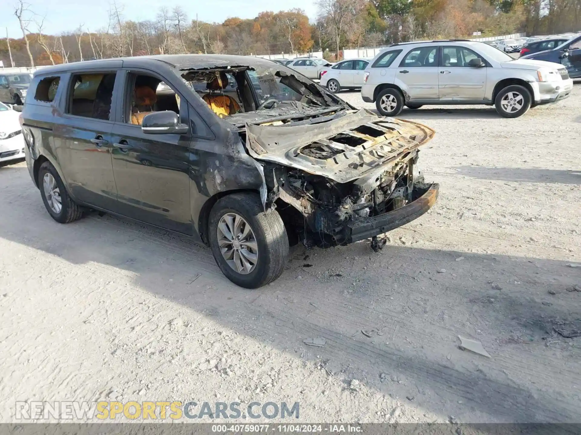 1 fotografías del automóvil dañado KNDMB5C1XM6673667 KIA SEDONA 2021