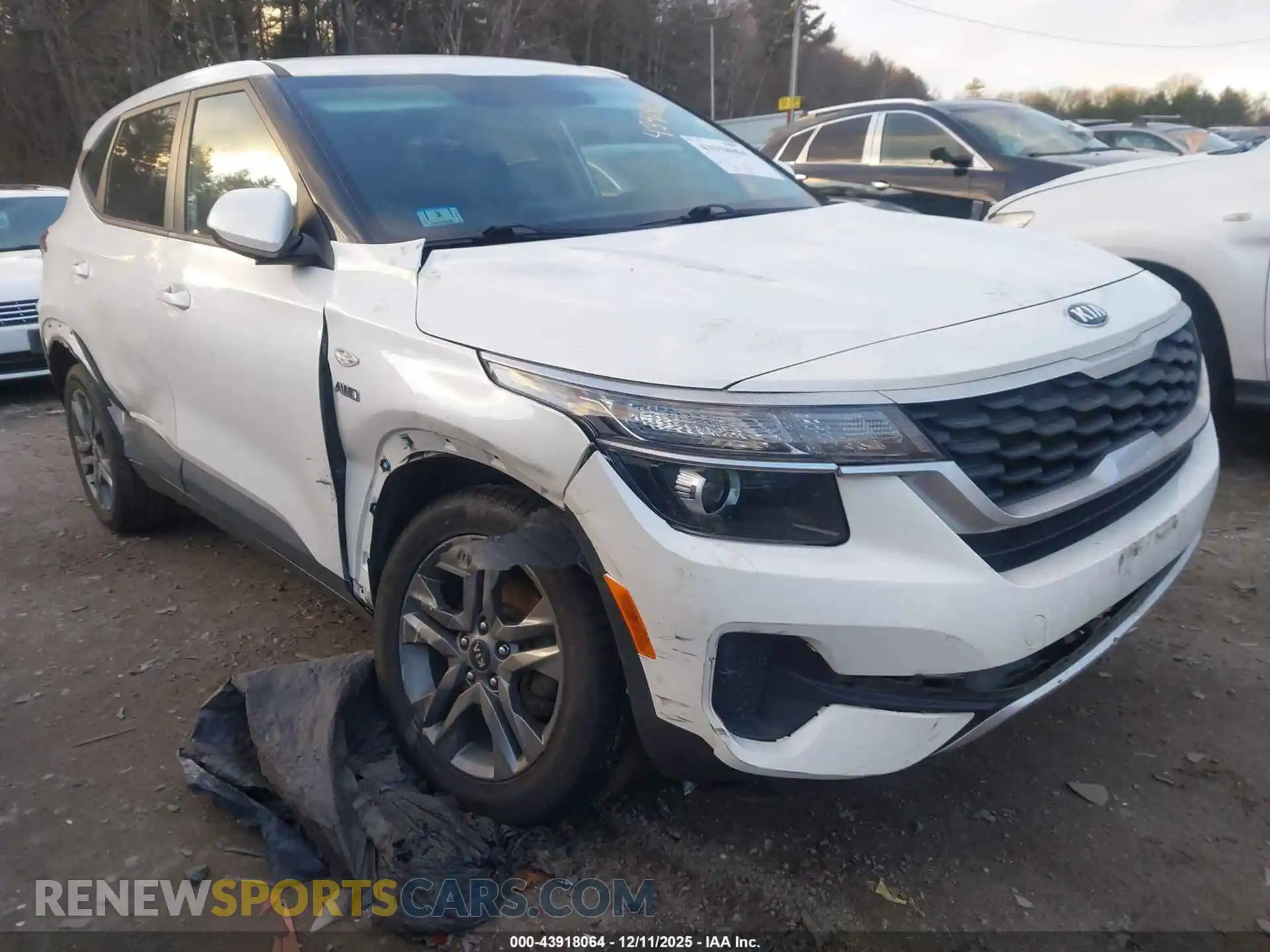 1 Photograph of a damaged car KNDEPCAA0M7062232 KIA SELTOS 2021