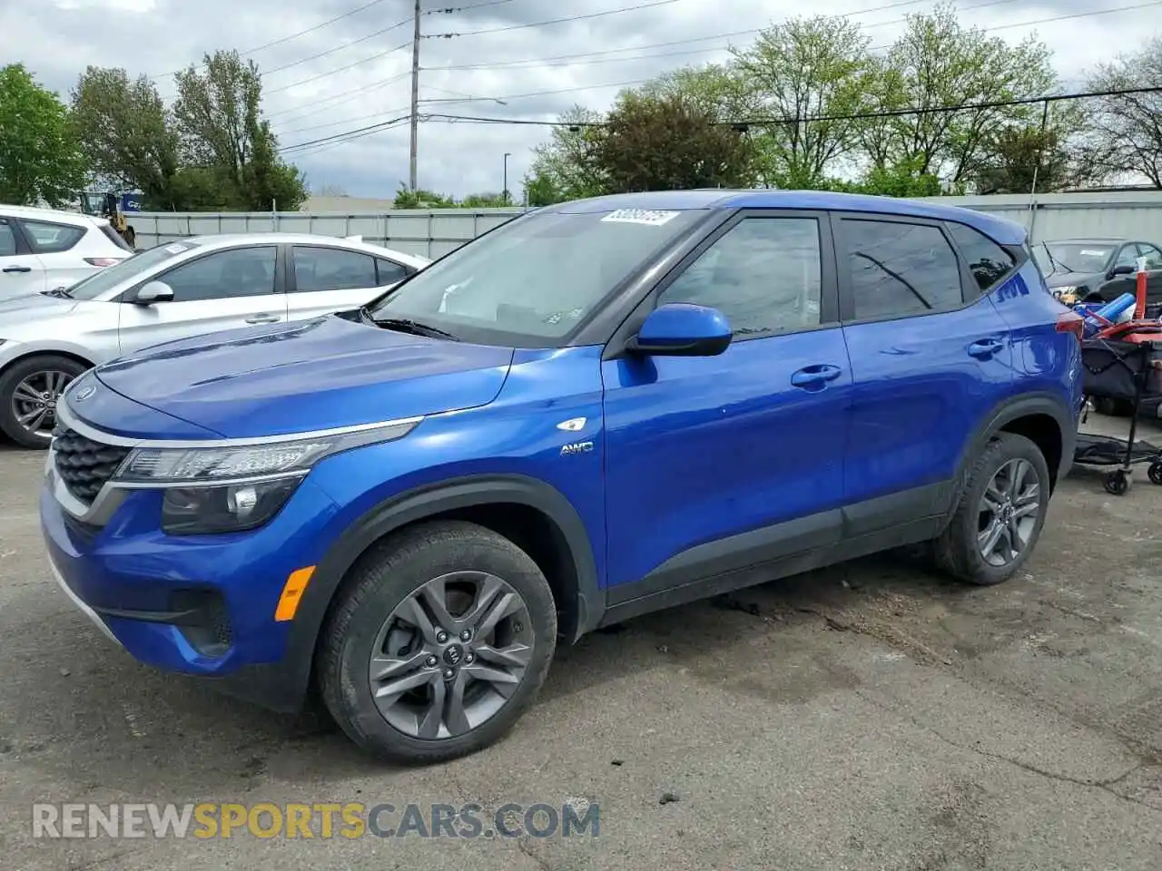 1 Photograph of a damaged car KNDEPCAA0M7130304 KIA SELTOS 2021