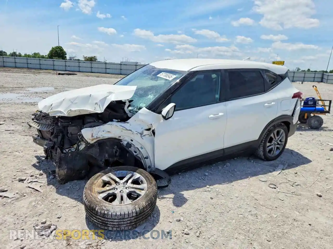 1 Photograph of a damaged car KNDEPCAA0M7158281 KIA SELTOS 2021
