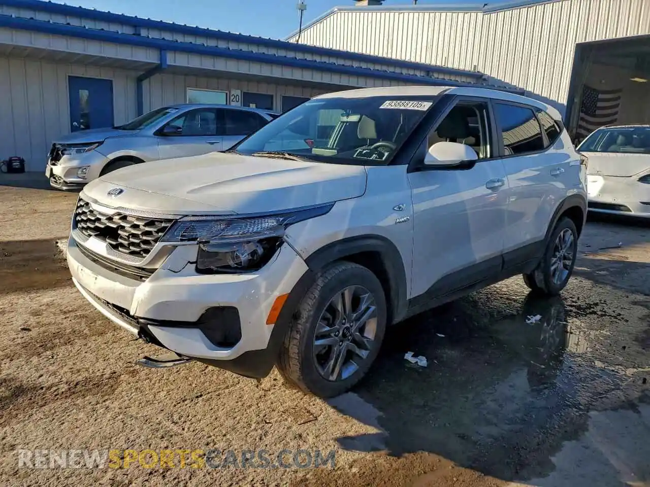 1 Photograph of a damaged car KNDEPCAA0M7192480 KIA SELTOS 2021