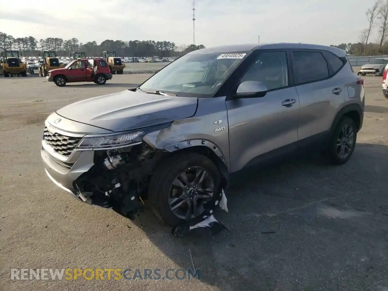 1 Photograph of a damaged car KNDEPCAA3M7081339 KIA SELTOS 2021