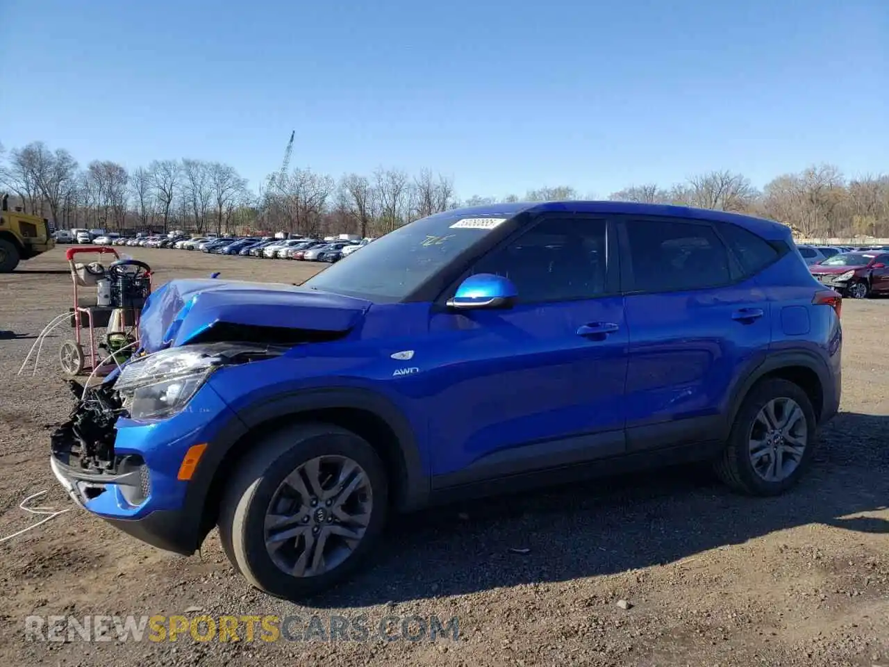 1 Photograph of a damaged car KNDEPCAA3M7191453 KIA SELTOS 2021