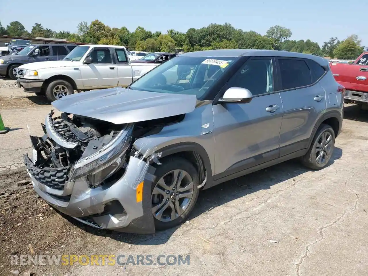 1 Photograph of a damaged car KNDEPCAA3M7212429 KIA SELTOS 2021