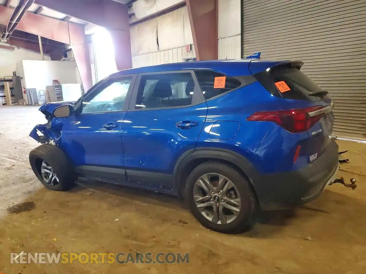 2 Фотография поврежденного автомобиля KNDEPCAA3M7217677 KIA SELTOS 2021