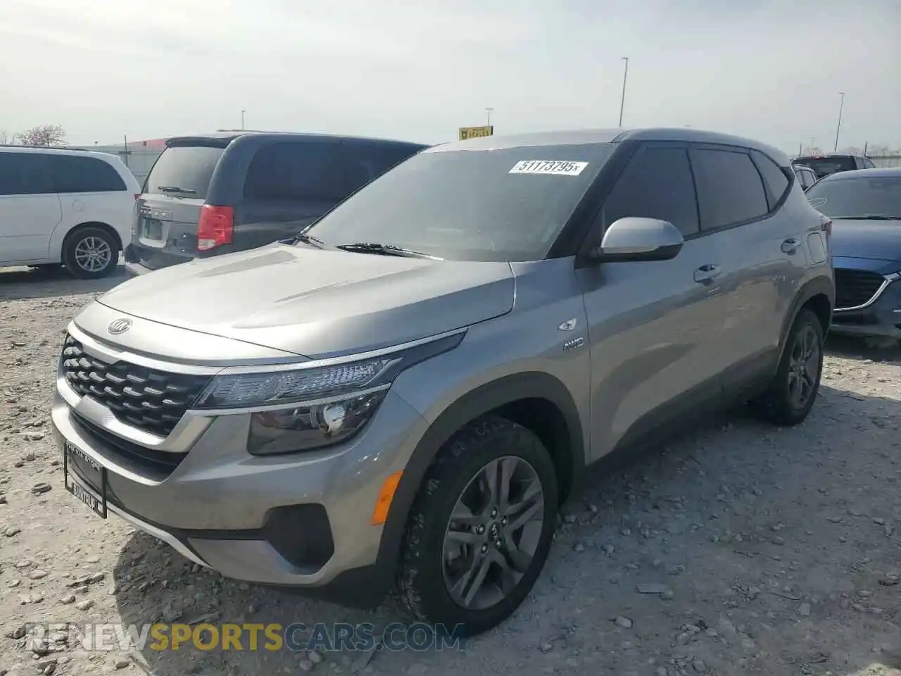 1 fotografías del automóvil dañado KNDEPCAA4M7153813 KIA SELTOS 2021