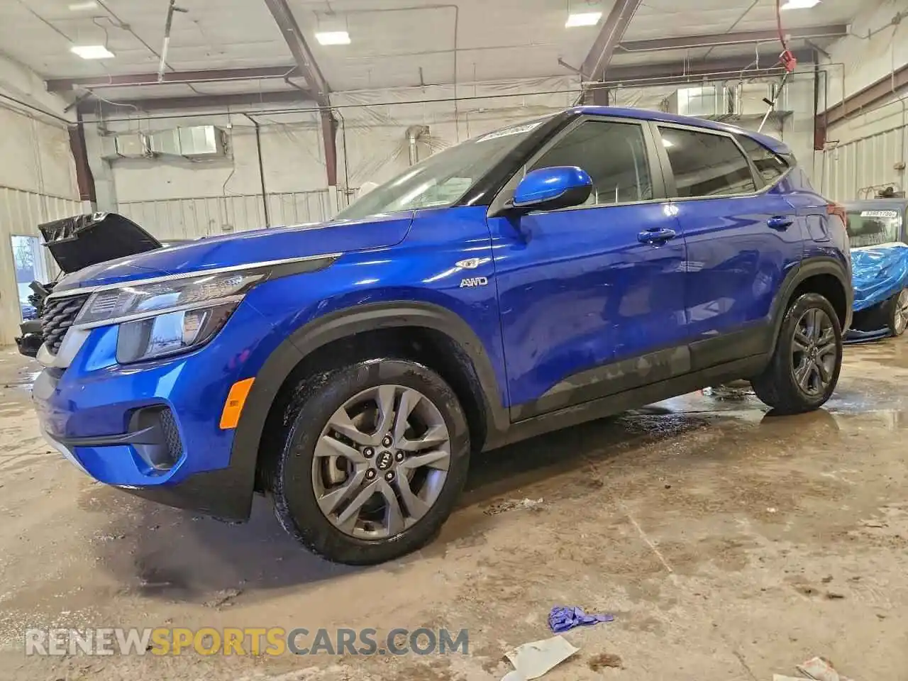 1 Photograph of a damaged car KNDEPCAA5M7108122 KIA SELTOS 2021