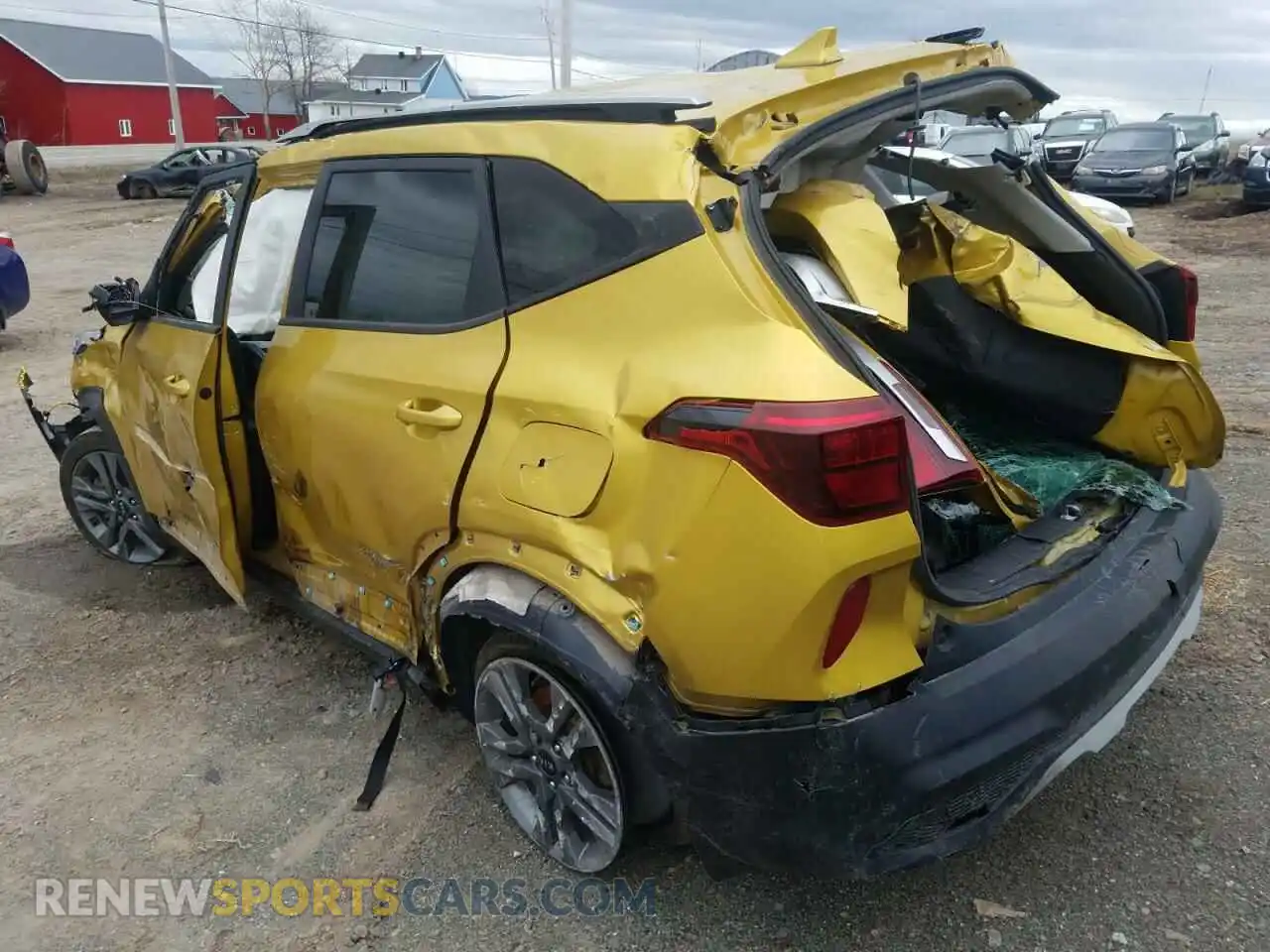 2 Photograph of a damaged car KNDEPCAA6M7153716 KIA SELTOS 2021