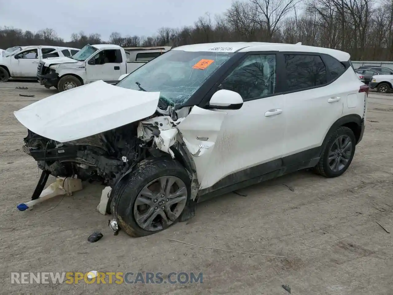 1 Photograph of a damaged car KNDEPCAA8M7129093 KIA SELTOS 2021
