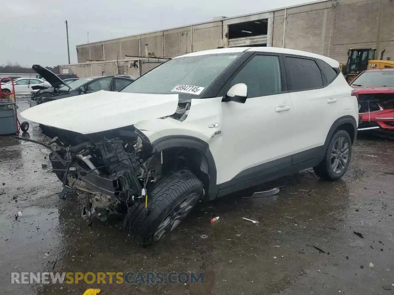 1 Photograph of a damaged car KNDEPCAA8M7226617 KIA SELTOS 2021