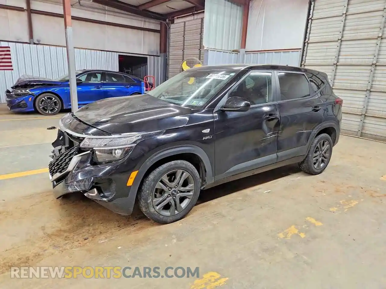 1 Фотография поврежденного автомобиля KNDEPCAAXM7046538 KIA SELTOS 2021