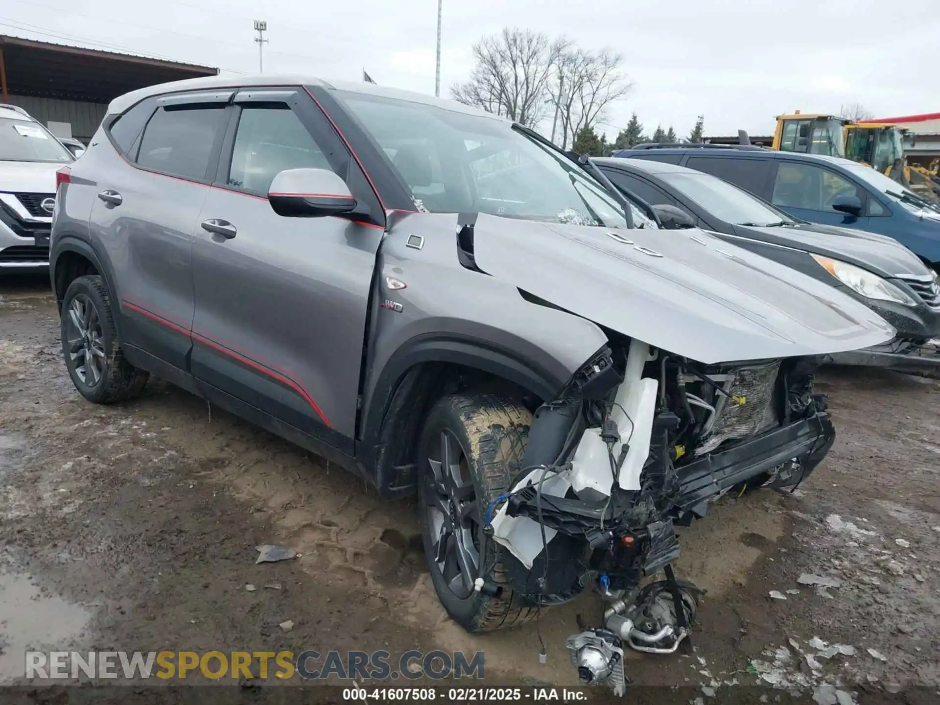 1 Фотография поврежденного автомобиля KNDEPCAAXM7049326 KIA SELTOS 2021