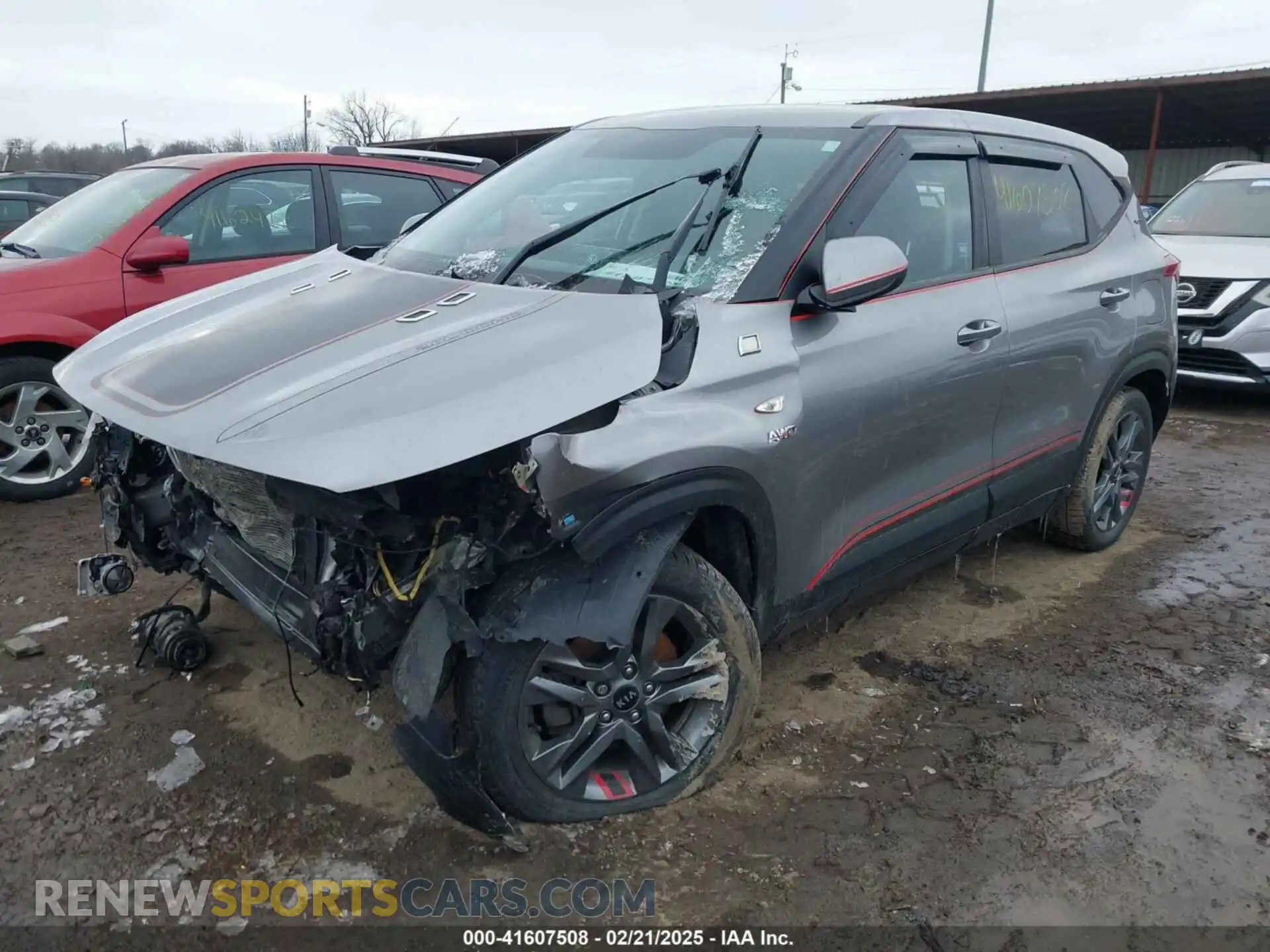 2 Фотография поврежденного автомобиля KNDEPCAAXM7049326 KIA SELTOS 2021