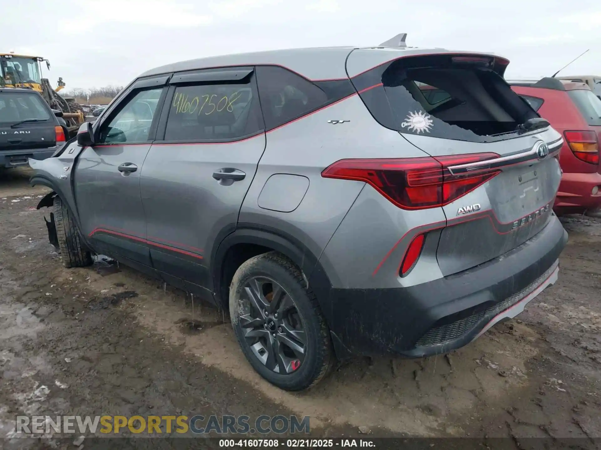 3 Фотография поврежденного автомобиля KNDEPCAAXM7049326 KIA SELTOS 2021