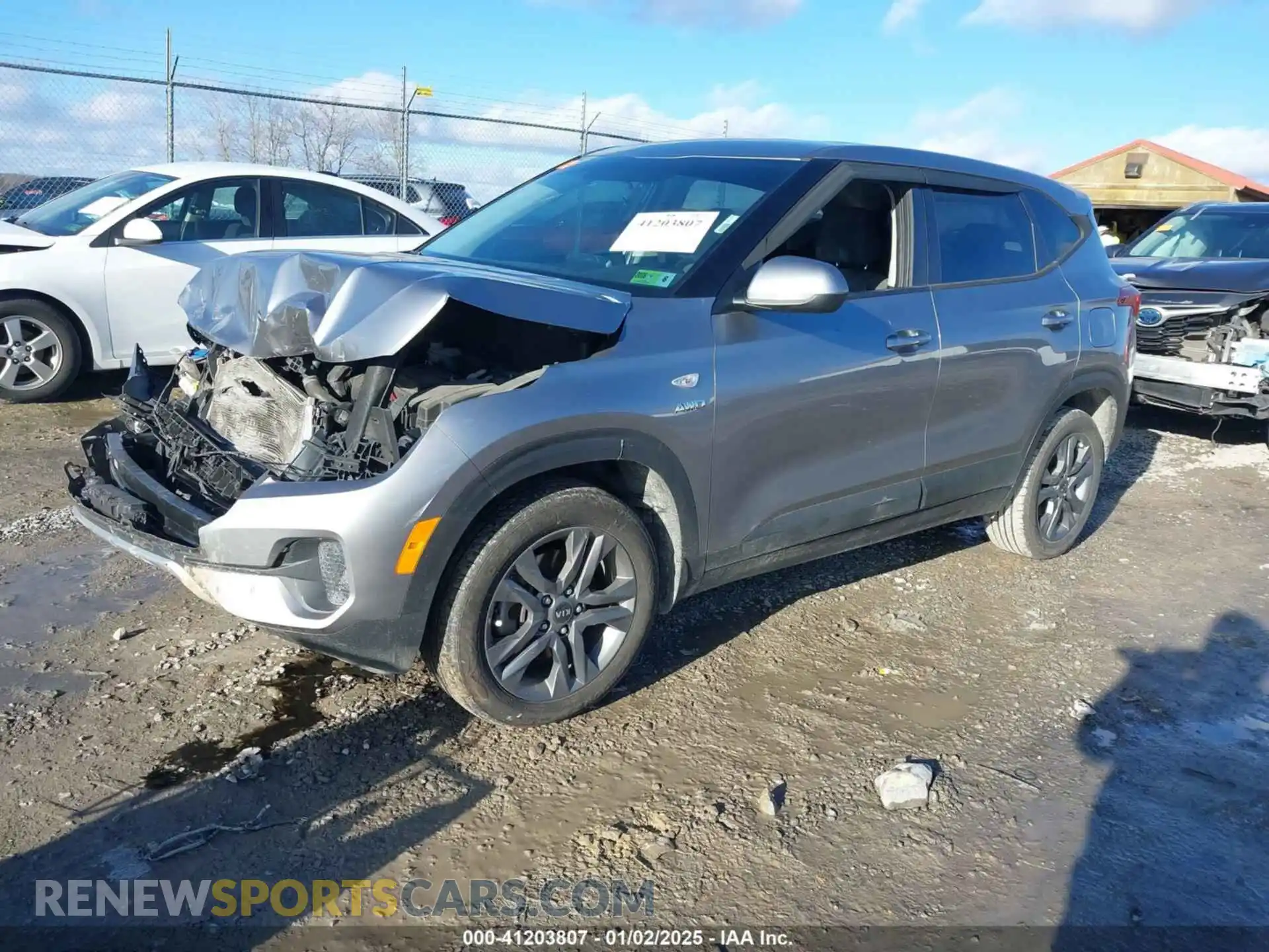 2 Фотография поврежденного автомобиля KNDEPCAAXM7135686 KIA SELTOS 2021
