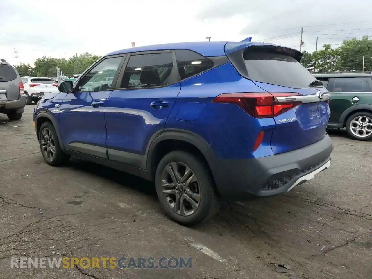2 Photograph of a damaged car KNDEPCAAXM7160281 KIA SELTOS 2021