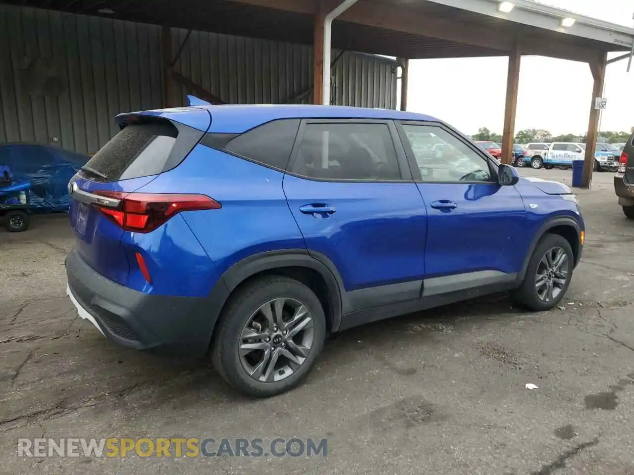 3 Photograph of a damaged car KNDEPCAAXM7160281 KIA SELTOS 2021
