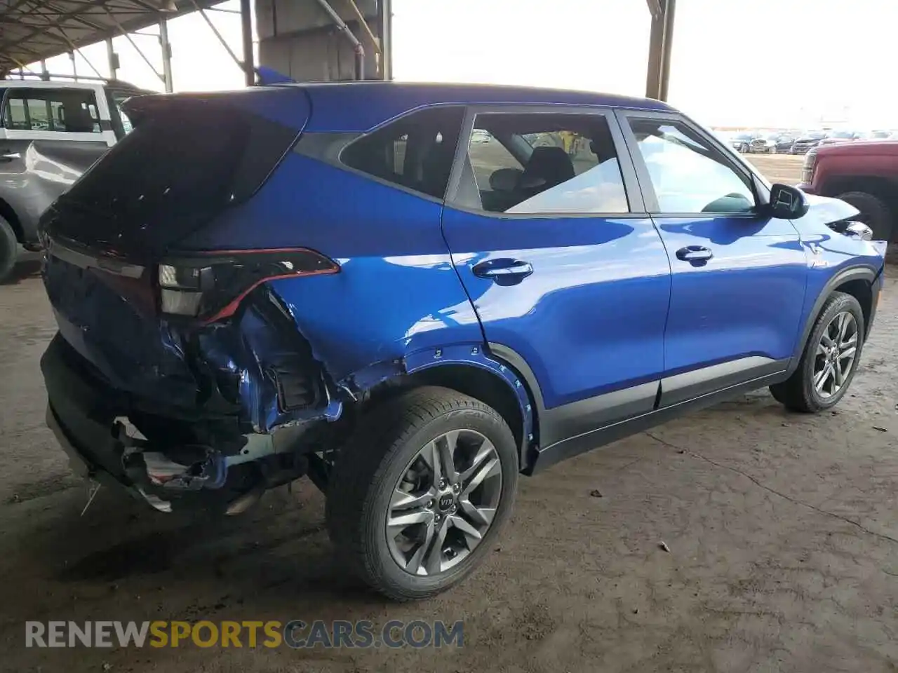 3 Photograph of a damaged car KNDEPCAAXM7194849 KIA SELTOS 2021