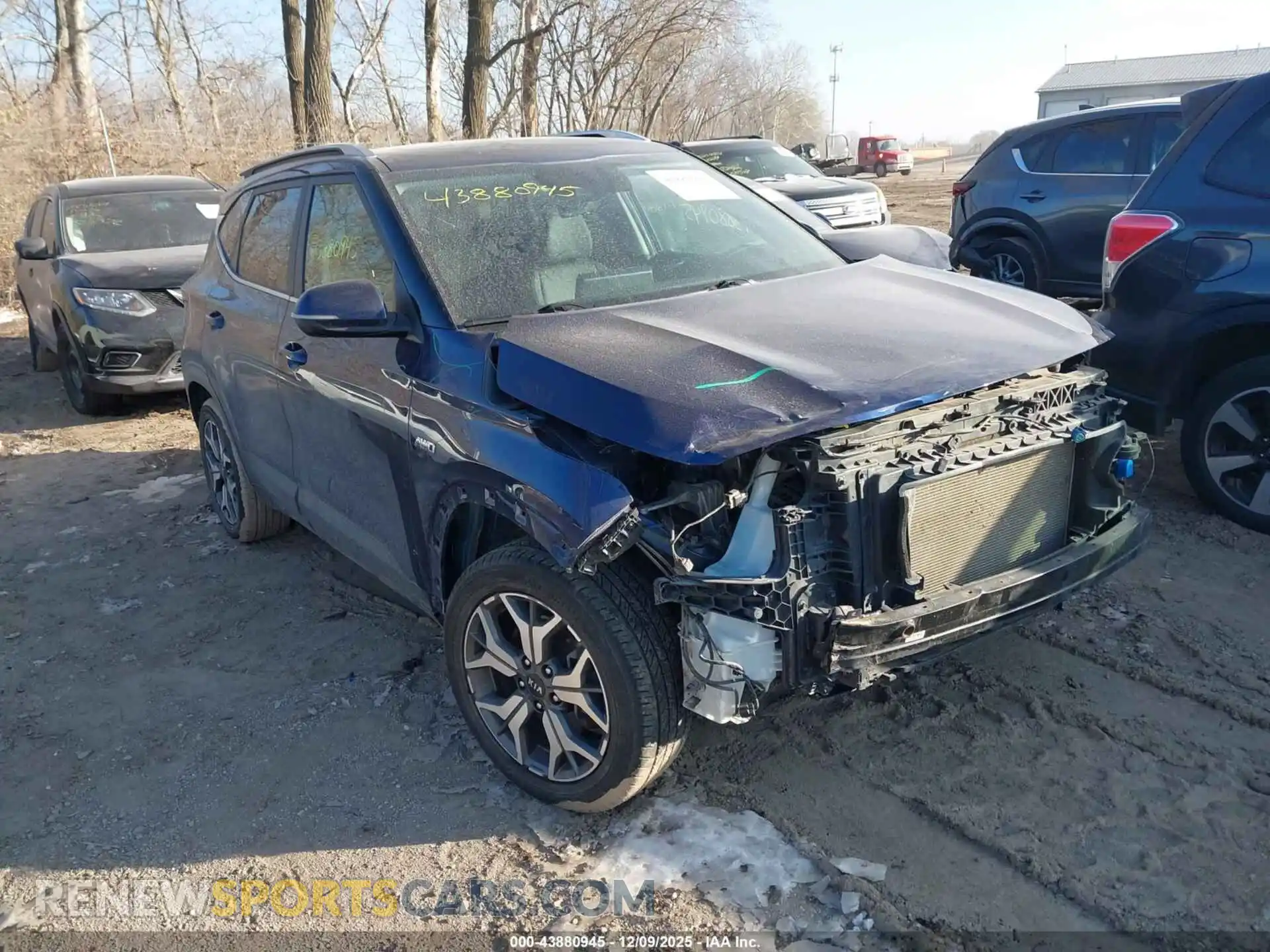 1 Photograph of a damaged car KNDERCAA0M7216559 KIA SELTOS 2021