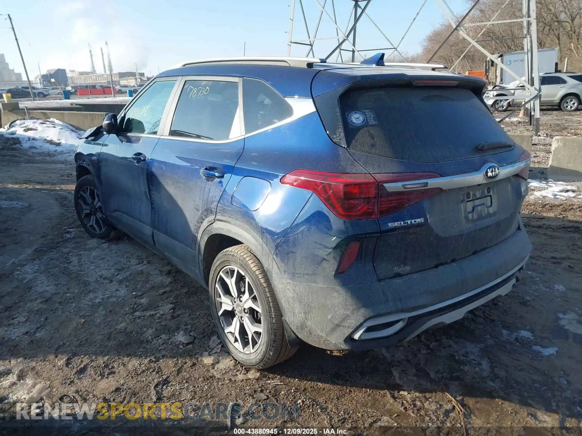 3 Photograph of a damaged car KNDERCAA0M7216559 KIA SELTOS 2021