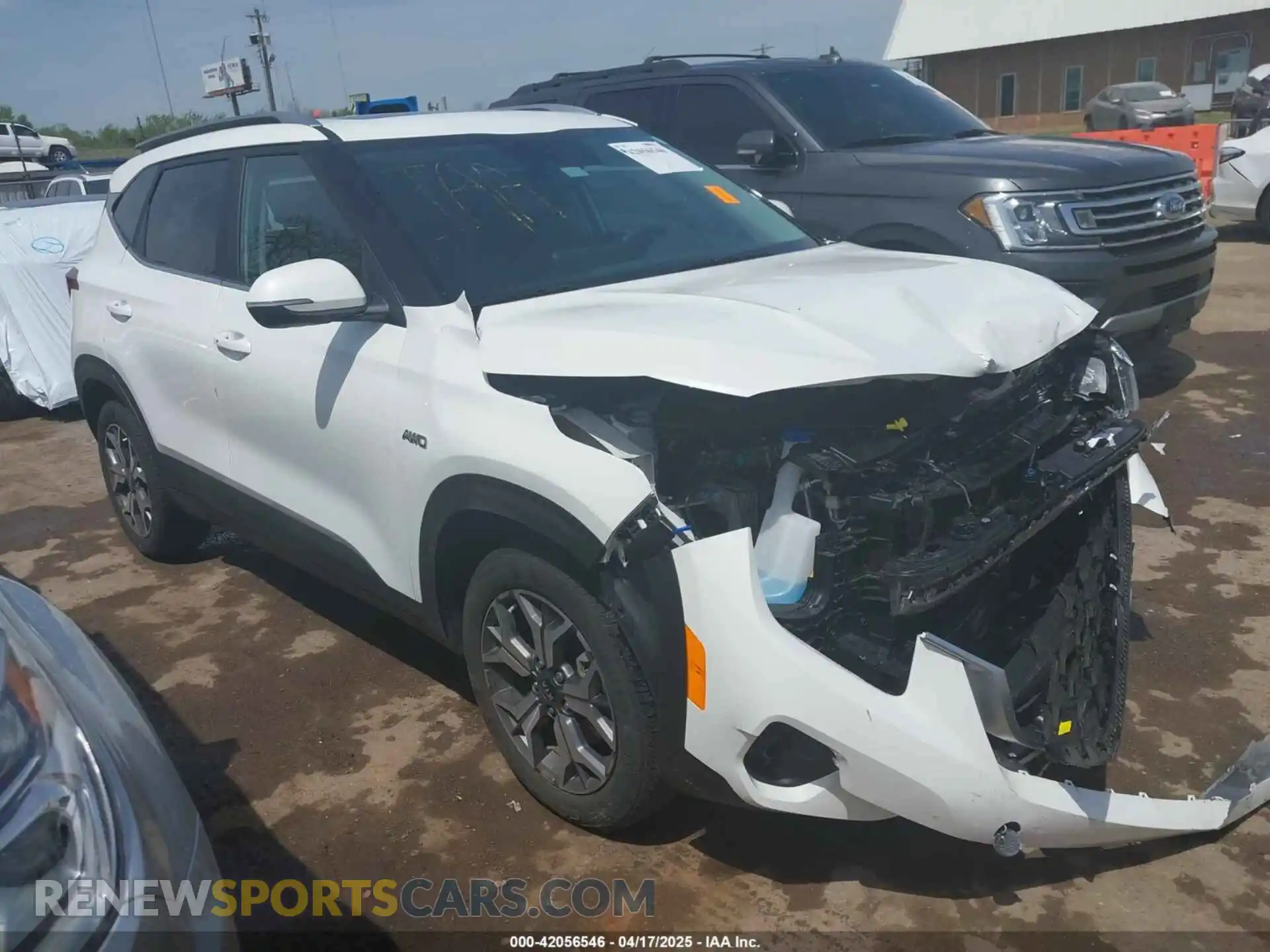 1 Photograph of a damaged car KNDERCAA3M7229080 KIA SELTOS 2021