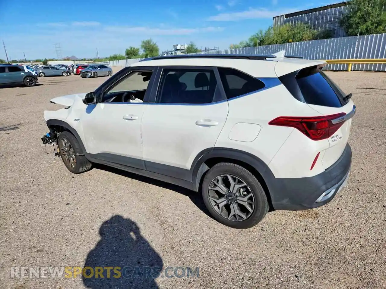 2 Фотография поврежденного автомобиля KNDERCAA5M7190587 KIA SELTOS 2021
