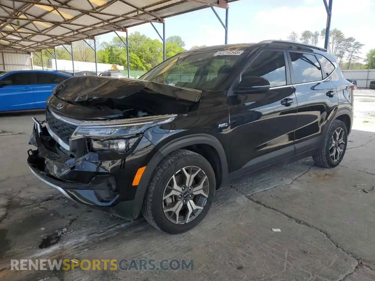 1 fotografías del automóvil dañado KNDERCAA9M7156779 KIA SELTOS 2021