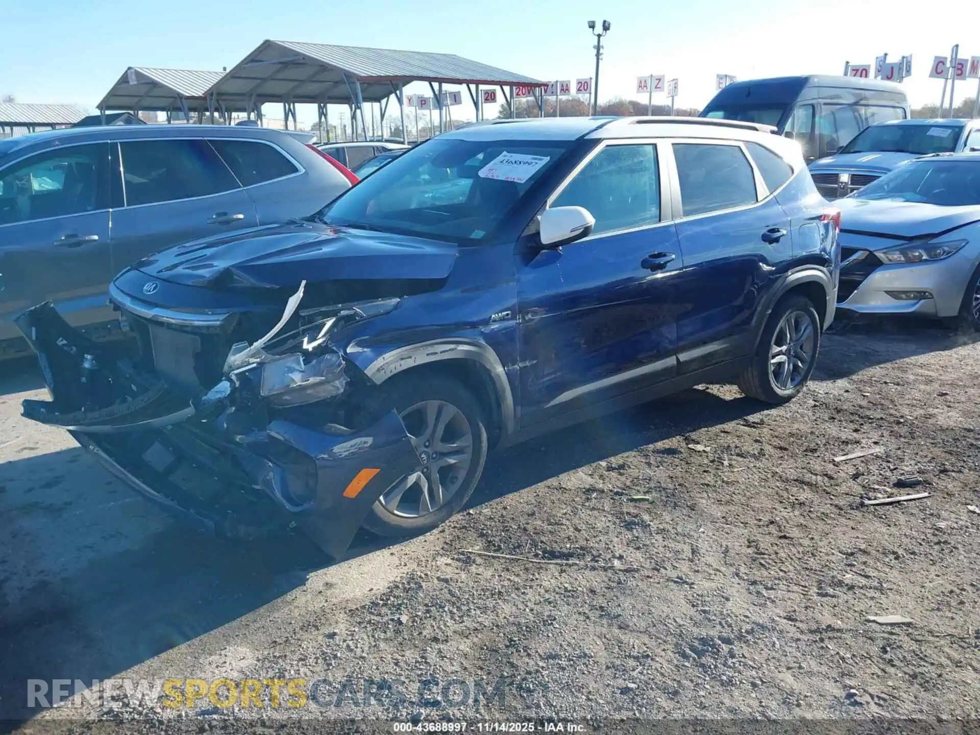 2 Photograph of a damaged car KNDERCAA9M7192049 KIA SELTOS 2021