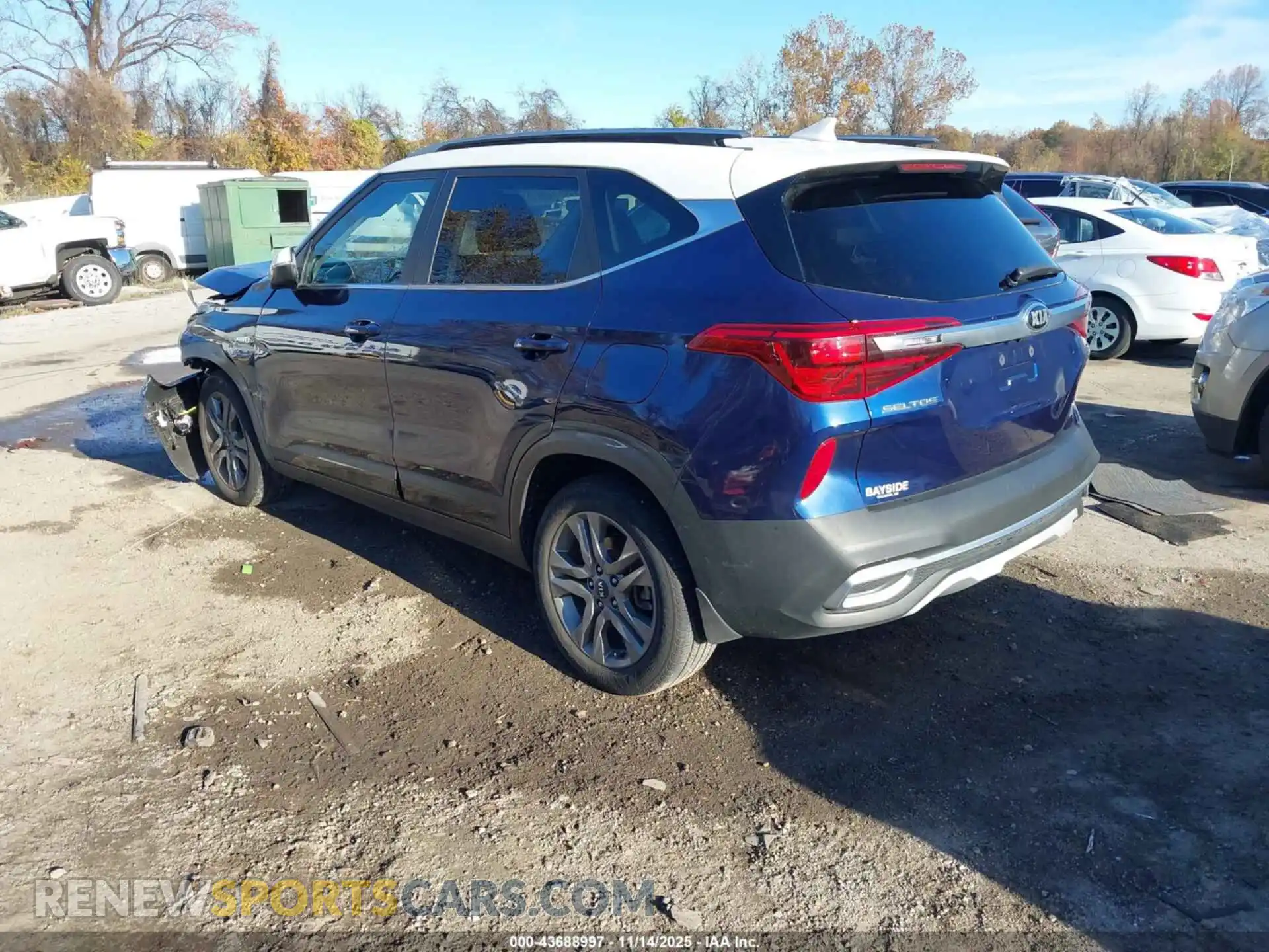 3 Photograph of a damaged car KNDERCAA9M7192049 KIA SELTOS 2021