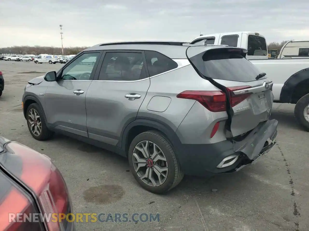 2 Photograph of a damaged car KNDETCA29M7188710 KIA SELTOS 2021